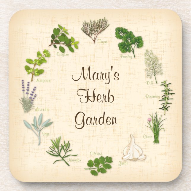 Dessous de verre Herb Garden (Devant)