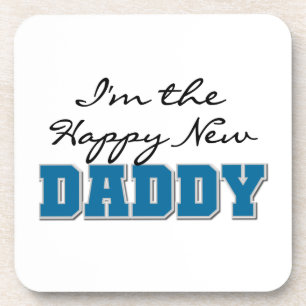 Dessous-de-verre Heureux nouveaux cadeaux papa