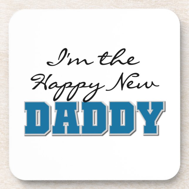 Dessous-de-verre Heureux nouveaux cadeaux papa (Devant)