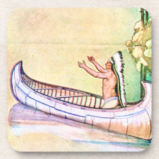 Dessous-de-verre Hiawatha Magic Canoe