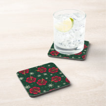 Hibiscus floral tropical Snowflakes Noël |