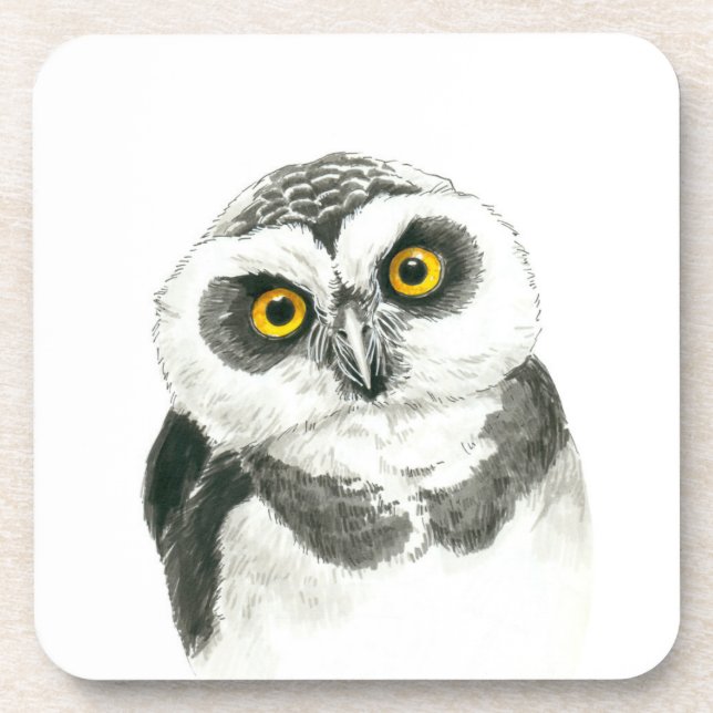 Dessous-de-verre Hibou (Devant)
