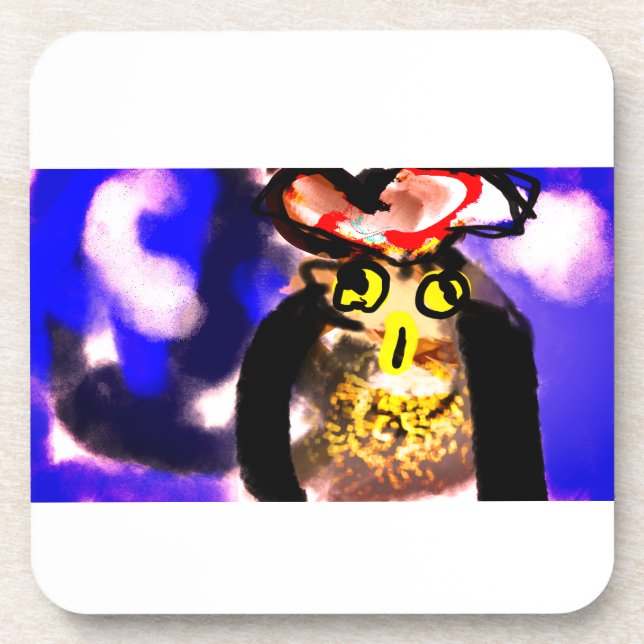 Dessous-de-verre Hibou (Devant)