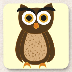 Dessous-de-verre Hibou