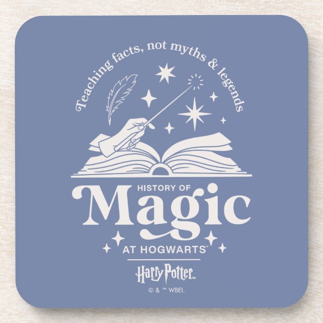 Dessous-de-verre Histoire de la magie chez HOGWARTS™ (Devant)