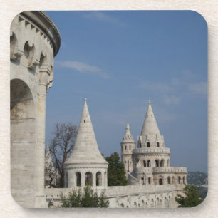 Dessous-de-verre Hongrie, ville capitale Budapest. Buda, Château
