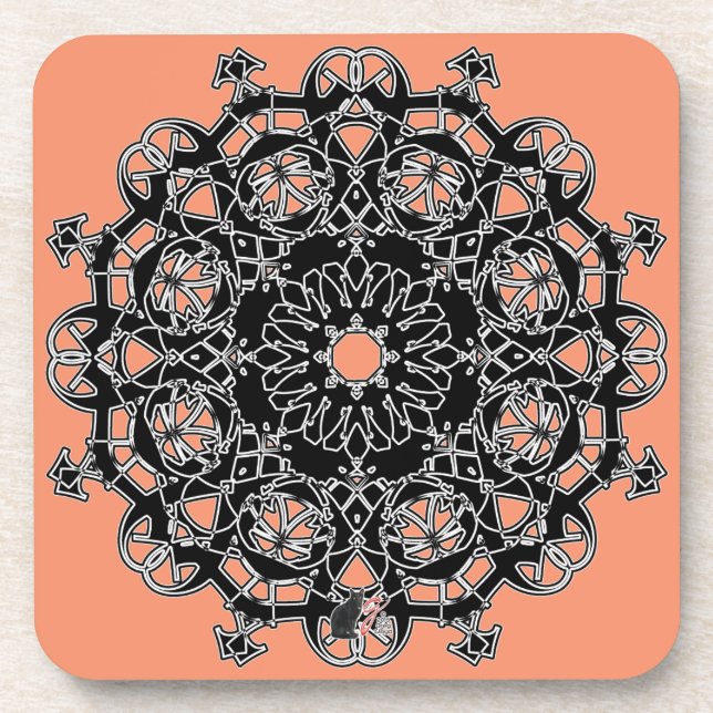 Dessous-de-verre Honorer Octa Glyph Dusk (Devant)