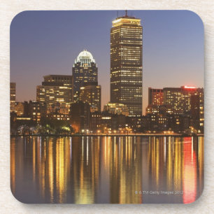 Dessous-de-verre Horizon des Etats-Unis, le Massachusetts, Boston