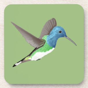 Dessous-de-verre Hovering Jacobin Hummingbird - transparent.