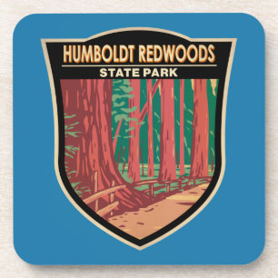 Dessous-de-verre Humboldt Redwoods State Park Avenue of the Giants