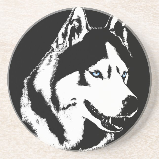 Dessous de verre Husky Dessous de verre Husky Mala (Devant)