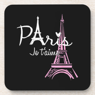 Dessous-de-verre I Love Paris Tour Eiffel France Souvenir français