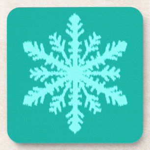 Dessous-de-verre Ikat Snowflake