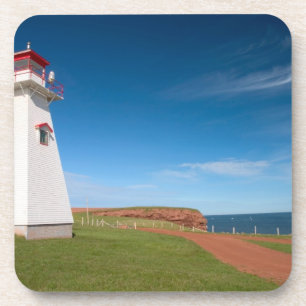 Dessous-de-verre Île-du-Prince-Édouard, Canada, NE. Cap Tryon