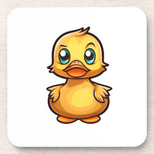 Dessous-de-verre Illustration de canard de dessin