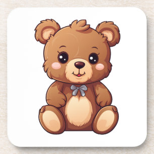 Dessous-de-verre Illustration de l'ours de dessin