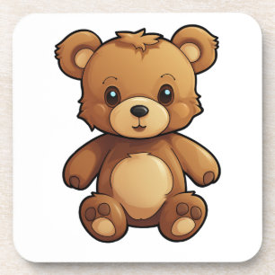 Dessous-de-verre Illustration de l'ours de dessin