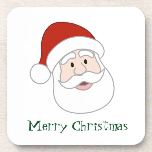 Dessous-de-verre Illustration et texte du père noël