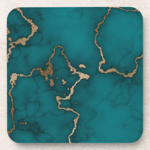 Dessous-de-verre Illustration marbre Abstrait Cute