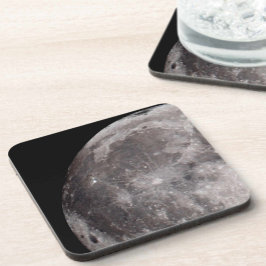 Dessous-de-verre Image astronomique de la courbe de la Lune