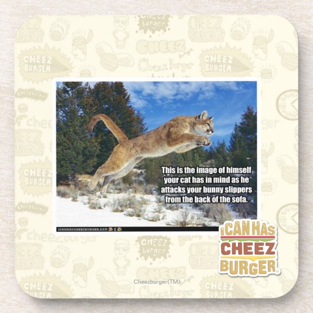 Dessous-de-verre Image de chat (Devant)