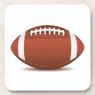 DESSOUS-DE-VERRE IMAGE DE FOOTBALL SUR LES ÉLÉMENTS