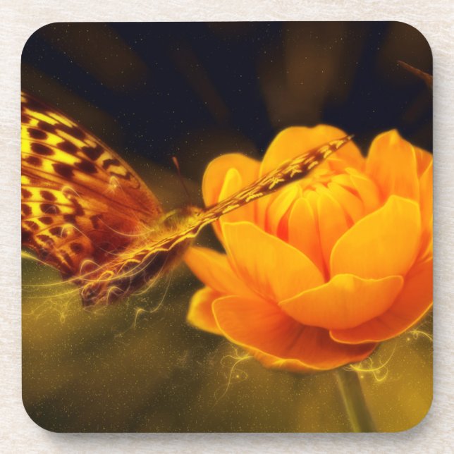 Dessous-de-verre Imaginaire papillon (Devant)