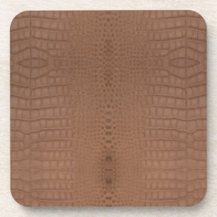 Dessous-de-verre Impression Alligator Brown