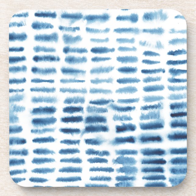 Dessous-de-verre Imprimer l'aquarelle Indigio (Devant)