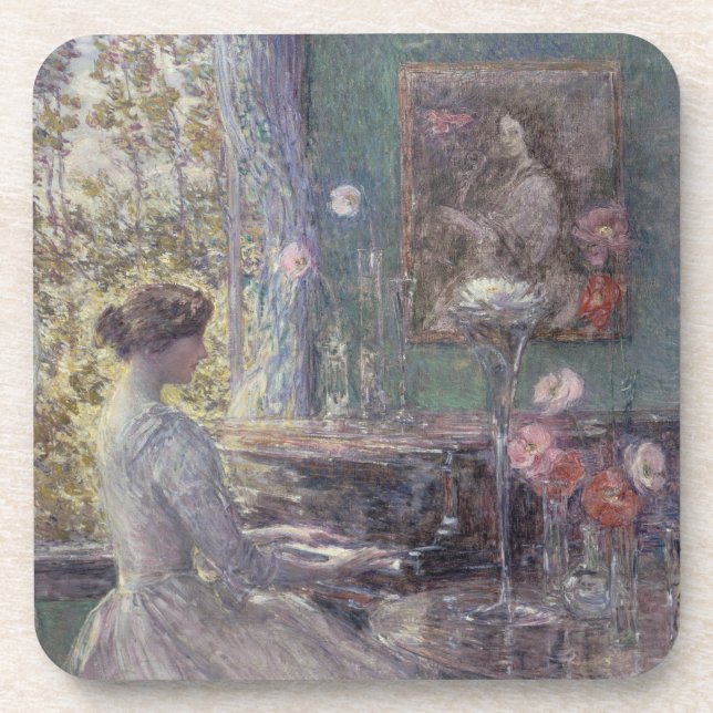 Dessous-de-verre Improvisation de Frederick Childe Hassam (Devant)