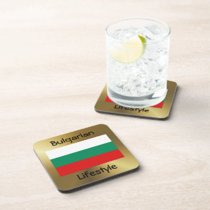 Dessous-de-verre Indicateur Bulgarie+Dessous de verre texte
