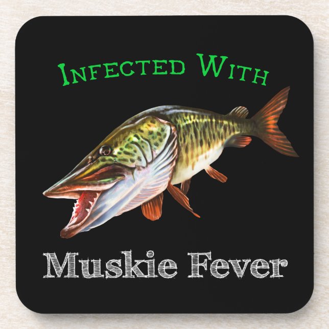 Dessous-de-verre Infecté Par La Fièvre Du Muskie (Devant)