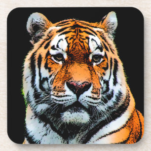 Dessous-de-verre Inspiration des yeux de tigre