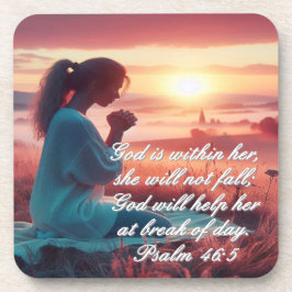 dessous de verre "Inspirer la foi"