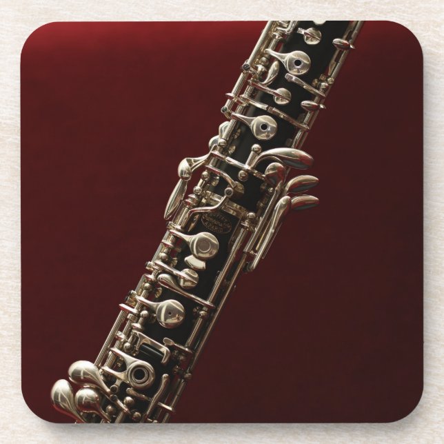 Dessous-de-verre Instrument de la musique Oboe (Devant)