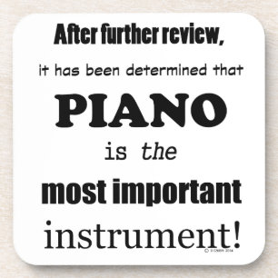 Dessous-de-verre Instrument le plus important