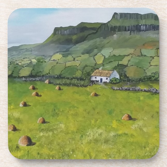 Dessous de verre irlandais Set Paysage Irlande Cot (Devant)