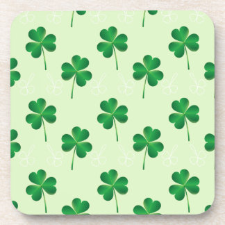 Dessous-de-verre irlandais trois motif feuille