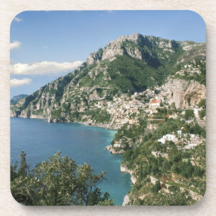 Dessous-de-verre Italie, Campanie, Péninsule de Sorrente, Positano,