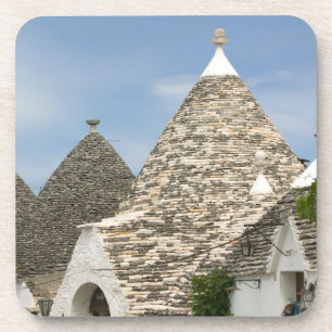 Dessous-de-verre Italie, Pouilles, Alberobello, Terre des Trulli,