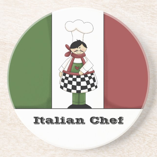 Dessous de verre italiens du chef #8 (Devant)