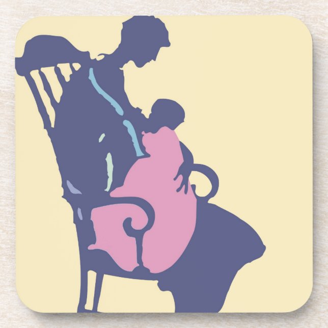Dessous-de-verre <It's a Girl> par Steve Collier (Devant)