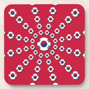 Dessous-de-verre J'aime le rouge