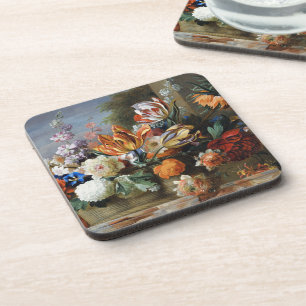 Dessous-de-verre Jakob Bogdani Tulips Peonies et autres Fleurs