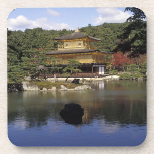 Dessous-de-verre Japon, Kyoto, Pavillon d'or, Temple zen