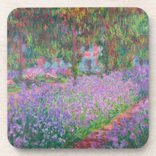 Dessous-de-verre Jardin de l'artiste à Giverny par Claude Monet