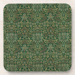 Dessous-de-verre Jardin de William Morris - Verts