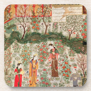 Dessous-de-verre Jardin persan, XVème siècle (la semaine sur le