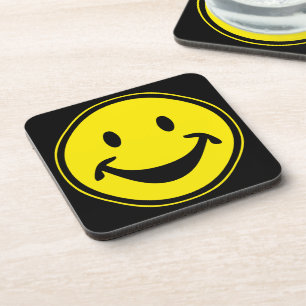 Dessous-de-verre Jaune amusant + votre dos. & idées