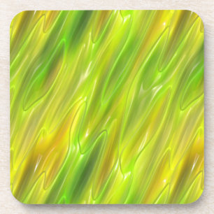 Dessous-de-verre Jaune liquide